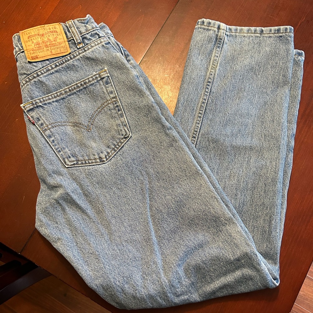 Men’s Levi 505 jeans size 34/32
